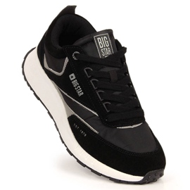 Scarpe sportive da uomo nere Big Star KK174024 nero 1