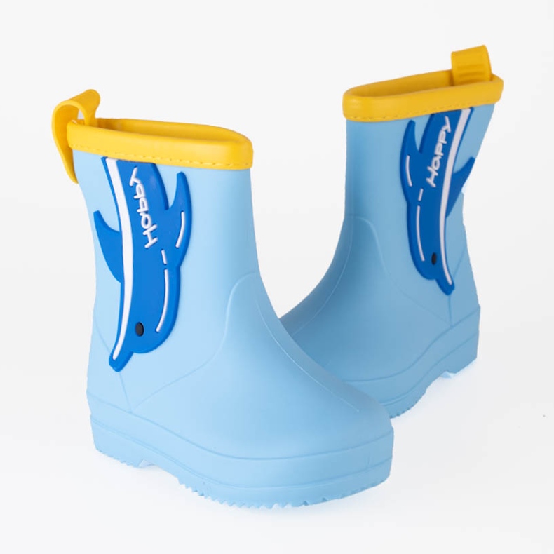 Stivaletti Shelovet per bambino con delfino blu 2