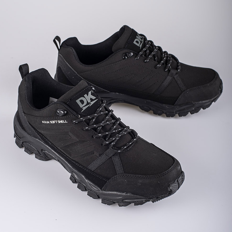 Scarpe da trekking nere da uomo DK aqua Softshell nero 1