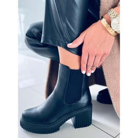 Janet Stivali neri con tacco alto nero 2