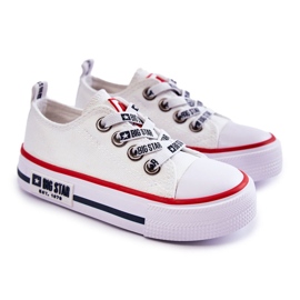 Scarpe da ginnastica per bambini Big Star KK374068 Bianche bianca 1
