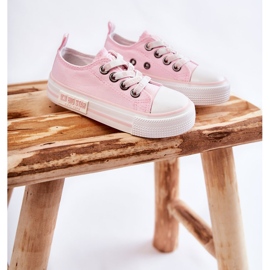 Sneakers in materiale per bambini Big Star KK374072 Rosa 1