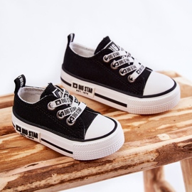Sneakers in materiale per bambini Big Star KK374069 Nero 1