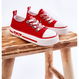 Scarpe da ginnastica per bambini Big Star KK374071 Rosse rosso 1