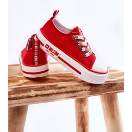 Scarpe da ginnastica per bambini Big Star KK374071 Rosse rosso 2
