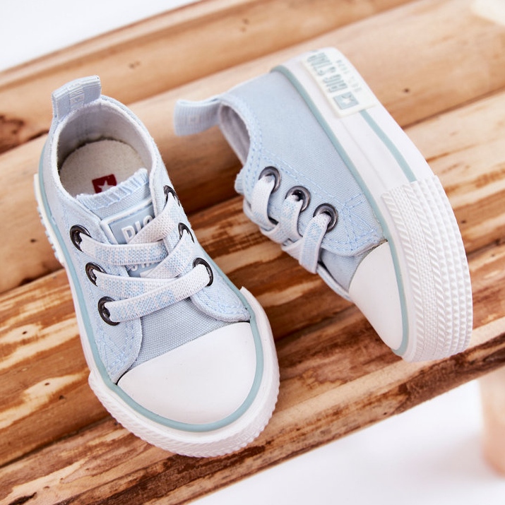 Sneakers in materiale per bambini Big Star KK374053 Blu 1