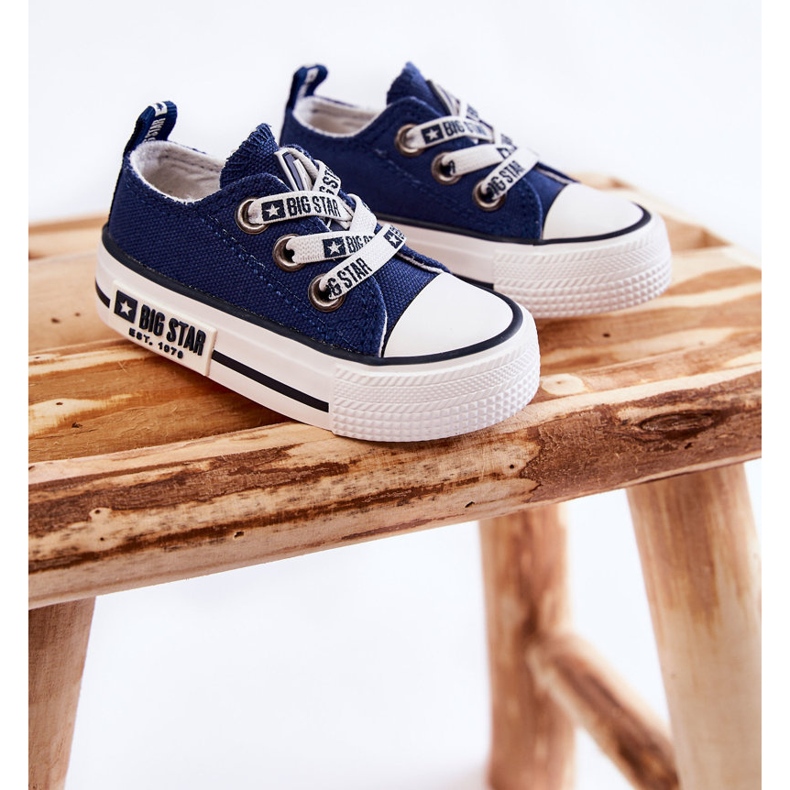Scarpe da ginnastica per bambini Big Star KK374050 Blu Navy 1