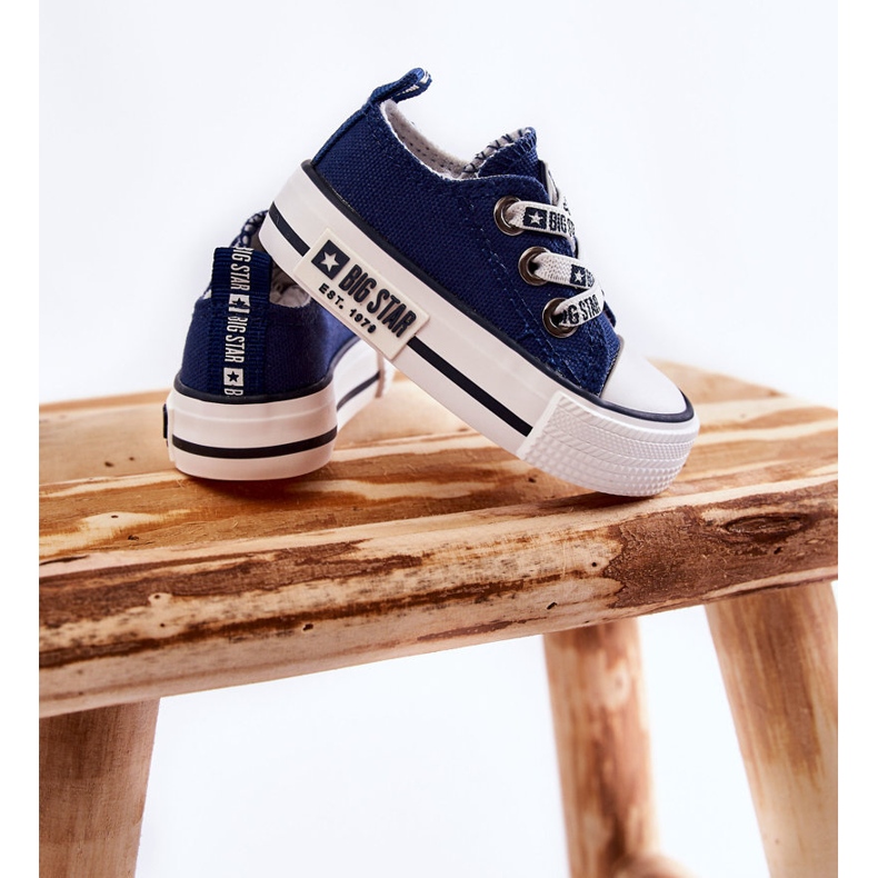 Scarpe da ginnastica per bambini Big Star KK374050 Blu Navy 2