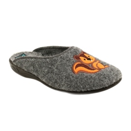 Pantofole in feltro grigio Adanex 27858 Sara Wiewióra I Orzeszek 2
