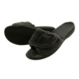 Slifori femminili Adanex 27914 Sara Fur Grey grigio 4
