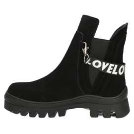 Stivaletti Slip-On In Camoscio Con Decorazione Filippo DBT3927 Nero 3