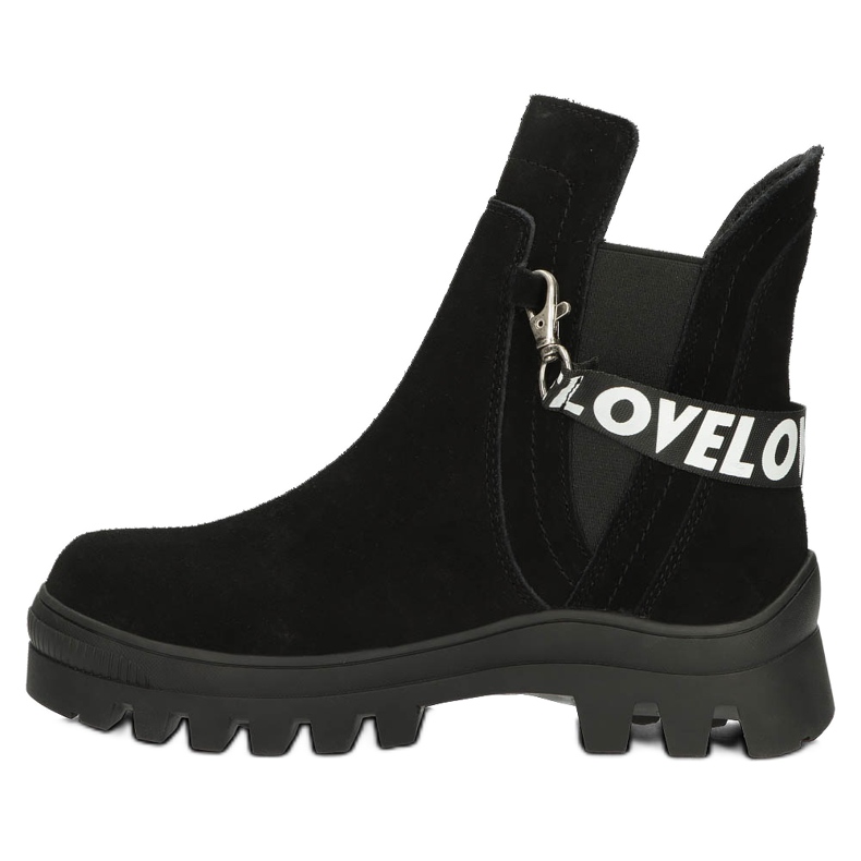 Stivaletti Slip-On In Camoscio Con Decorazione Filippo DBT3927 Nero 3