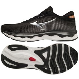 Scarpe da corsa Mizuno Wave Sky 5 J1GC210268 nero 1