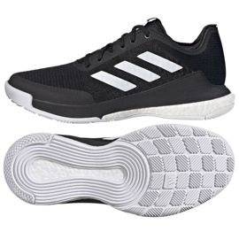 Scarpe da pallavolo Adidas CrazyFlight M FY1638 nero nero 1