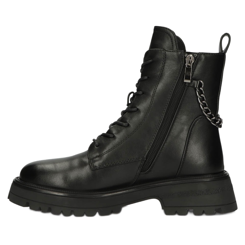 Stivali da donna con perno di sicurezza e Filippo DBT4059 Black Chain nero 2