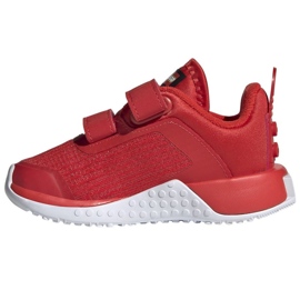 Scarpe Adidas Lego Sport Cf Inf Jr H01505 rosso 1
