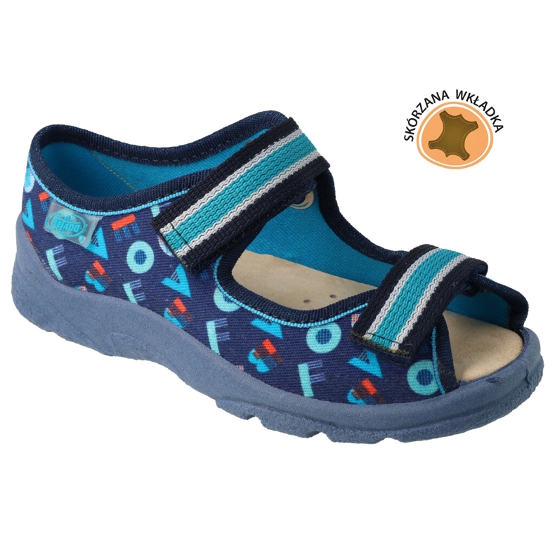 Scarpe per bambini Befado 869X165 blu navy 4