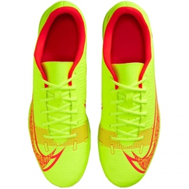 Nike Mercurial Vapor 14 Club Tf M CV0985 760 scarpe da calcio giallo gialli 1
