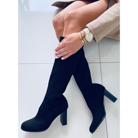 Stivaletti con tacco alto Claudia Black nero 2