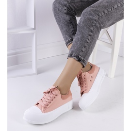 Sneakers rosa sulla piattaforma Kilkenny 1