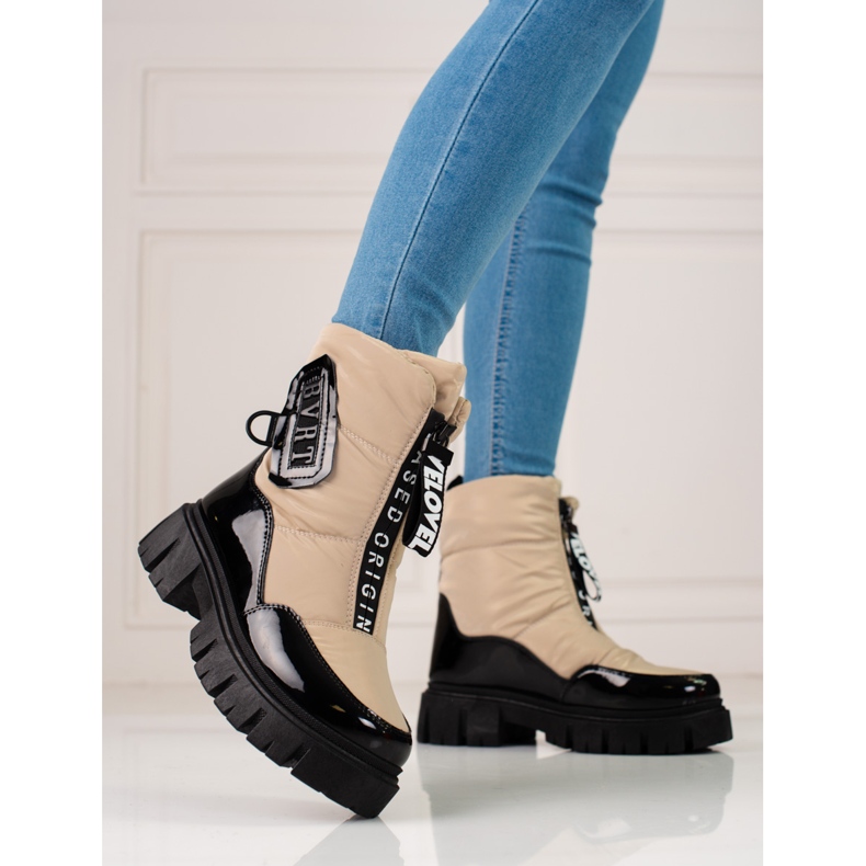 Borse Shelovet beige da donna isolate 2