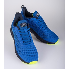 Scarpe sportive da uomo leggere DK blu 1