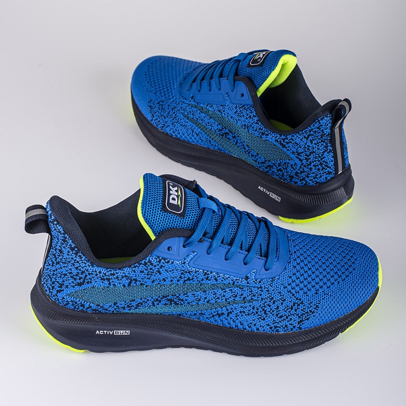 Scarpe sportive da uomo leggere DK blu 2
