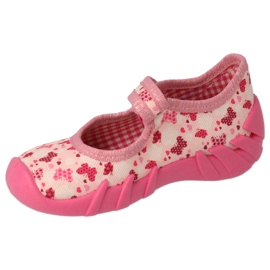 Scarpe da bambino Befado speedy 109P257 rosa 4