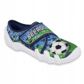 Scarpe per bambini Befado 273Y291 blu verde 1