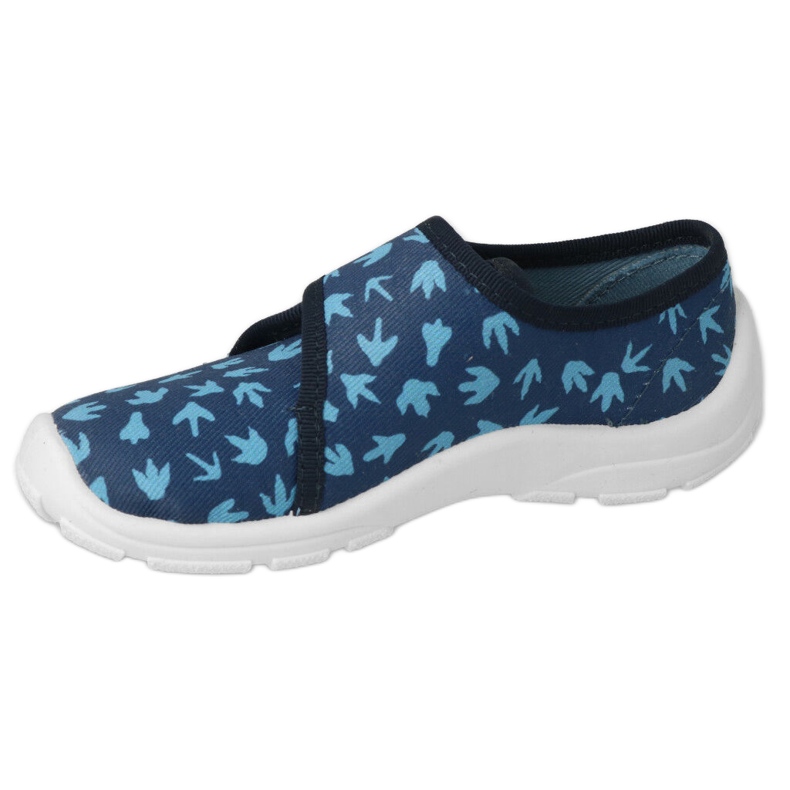 Ciabatte per bambini Befado 974Y476 applicazioni blu navy 1