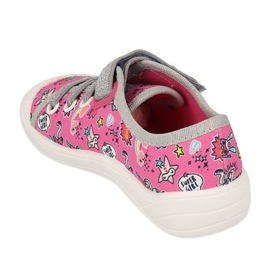 Scarpe per bambini Befado 251X188 rosa grigio 2