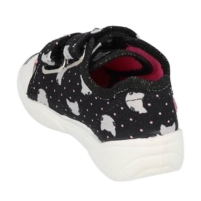 Scarpe per bambini Befado 907P151 nero rosa 2