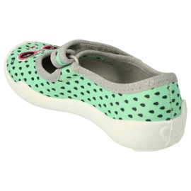 Scarpe per bambini Befado 114X484 grigio verde 1