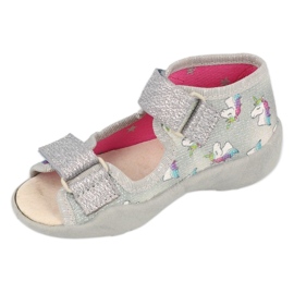 Scarpe per bambini Befado 342P044 grigio 1