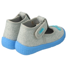 Scarpe per bambini Befado 531P105 blu grigio 4