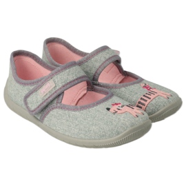 Scarpe per bambini Befado 955X006 grigio 2