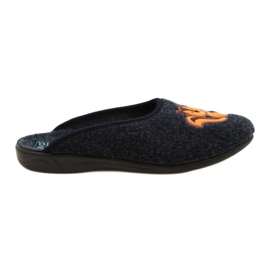 Adanex 27859 Pantofole in Feltro Scoiattolo e Arachidi blu 1