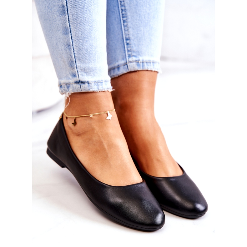 Evento Ballerine nere da donna eco-chilome nero 1