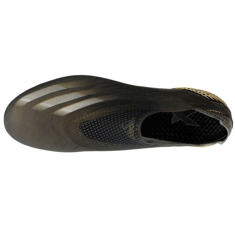 Scarpe da calcio Adidas X Ghosted + Fg M FX9098 nero d'oro d'oro 2