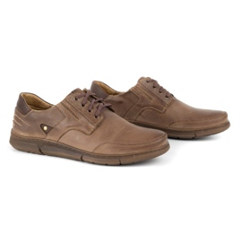 Polbut Scarpe casual da uomo J55 marrone 2