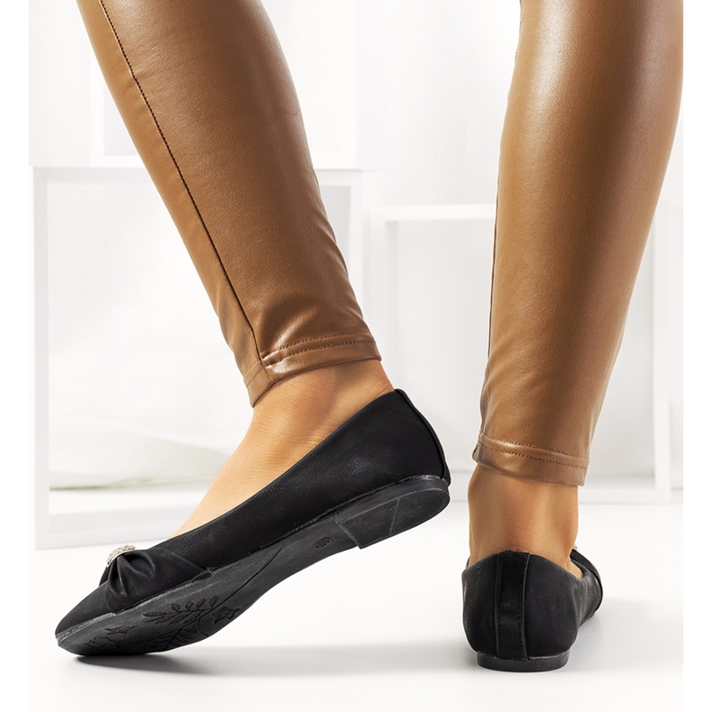 Ballerine nere da donna di Tonia nero 2