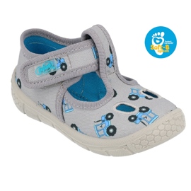 Scarpe per bambini Befado 533P016 blu grigio 4