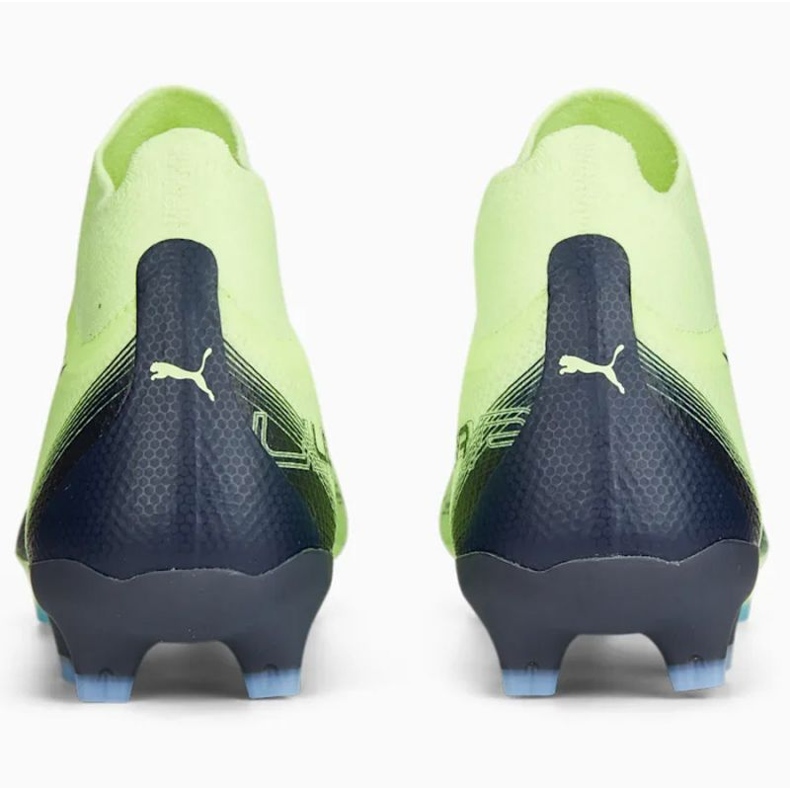 Puma Ultra Match FG / AG M 107032 01 scarpe da calcio giallo verde 1