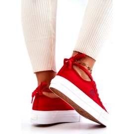 Lee Cooper LCW-22-31-0834L Scarpe da ginnastica rosse rosso 2