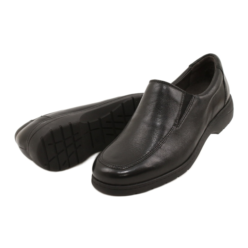 Scarpe slip-on da donna Caprice 24350 questo H nero 4