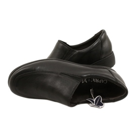 Scarpe slip-on da donna Caprice 24350 questo H nero 6
