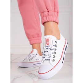 Sneakers da donna Big Star KK274101 bianca 1