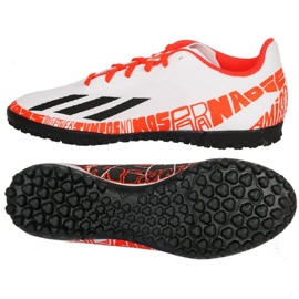 Scarpe Adidas X Speedportal.4 Messi Tf M GW8401 bianca bianca 1