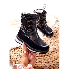 Doposci per bambini Miss Evento 21DZ23-4324 Nero 1