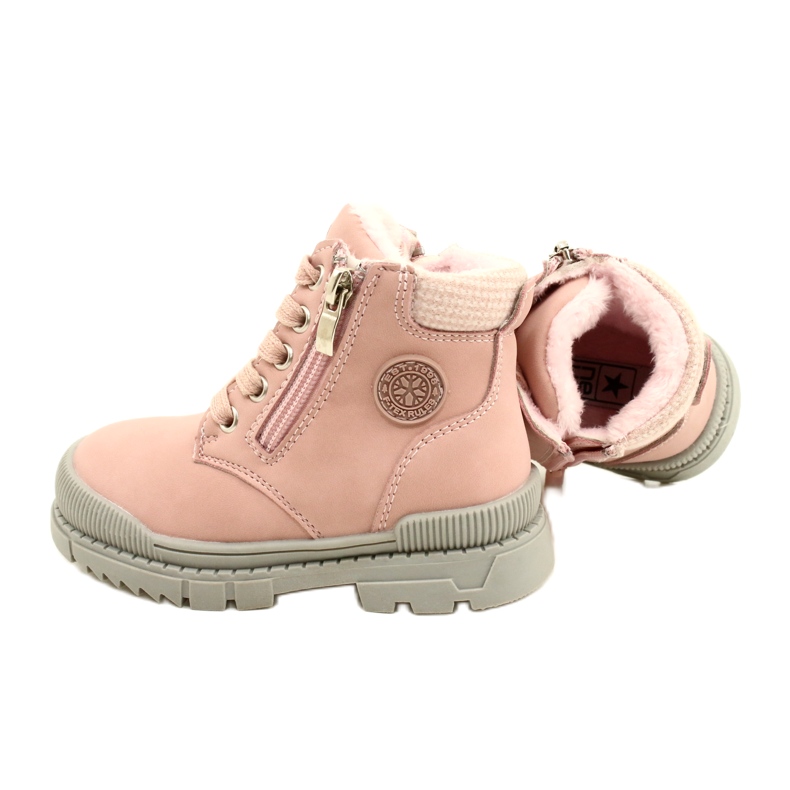 News Stivali Bambina Con Pelliccia Novità 22DZ23-5255 rosa 5